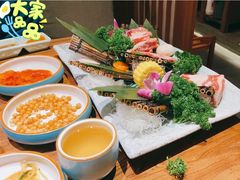 -明洞阿姨·韩式酱蟹烤肉·创意料理(三元桥店)