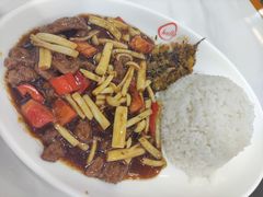 蚝油牛肉饭-老盛兴汤包馆(武夷店)