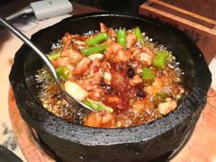 石锅杭椒牛蛙-桂满陇-西湖船宴(西单大悦城店)