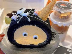 万圣节限定海盐焦糖蛋糕卷-香馥咖啡(民盈国贸城店)