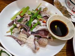 白灼鱿鱼-潮粥馆(长江花园店)