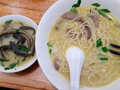 长鱼腰花双料面-欣达面馆(天桥支路店)