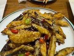 -东来菜馆•手抓海鲜家常菜•海鲜锅贴(鸽子窝店)