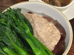 腊味土鱿肉饼蒸饭-黄祥华养生堂·炖汤·营养蒸饭(岭南天地店)