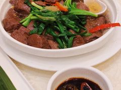 姜茸韭菜浸猪红-顺德人家食府(黄金广场店)
