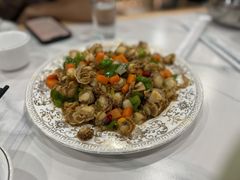 葱爆威海扇贝-威海渔村(静安旗舰店)