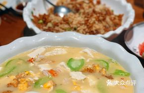 Loofah Shrimp Egg Soup