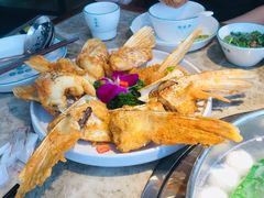 椒盐鱼翅-淘米捞·米汤脆鲩鱼火锅(福田皇岗店)