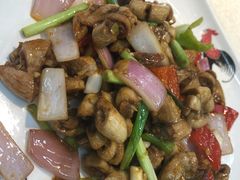 沙姜炒生肠-陈记粤湛鸡饭店