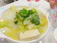 娃娃菜炖豆腐-嘉和一品粥(大沽南路店)