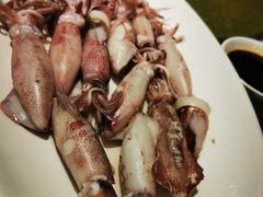 白灼小管鱿鱼-南蚝小贝海鲜特色餐厅(南澳岛店)