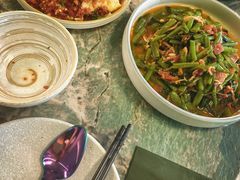 酸竹笋炒空菜-浩海火烧云傣家菜(京广店)