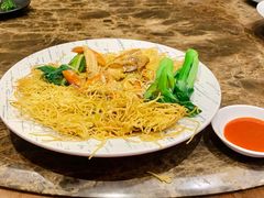 海鲜煎面-景月阁空中食府(希尔顿酒店)
