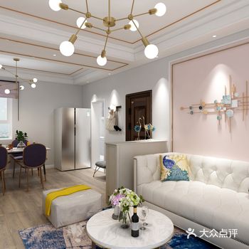 80平北欧风两居室，演绎低调轻奢感