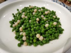 甜豆炒鸡头米-老阊门菜馆(山塘街店)