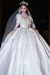 点击看大图 -艾拉·女王婚纱礼服馆
