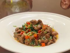 小炒黄牛肉-蓝天宾馆·融合菜·宴席(解放大道店)