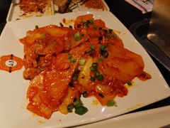 泡菜炒土豆-白玉·朝鲜族烤串(南山店)