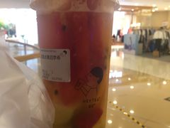 超级水果绿茶-喜茶(广州番禺奥园广场店)
