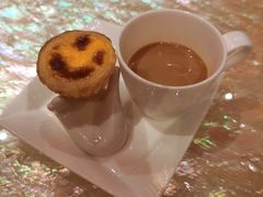 奶茶配蛋挞-8餐厅(新葡京酒店)
