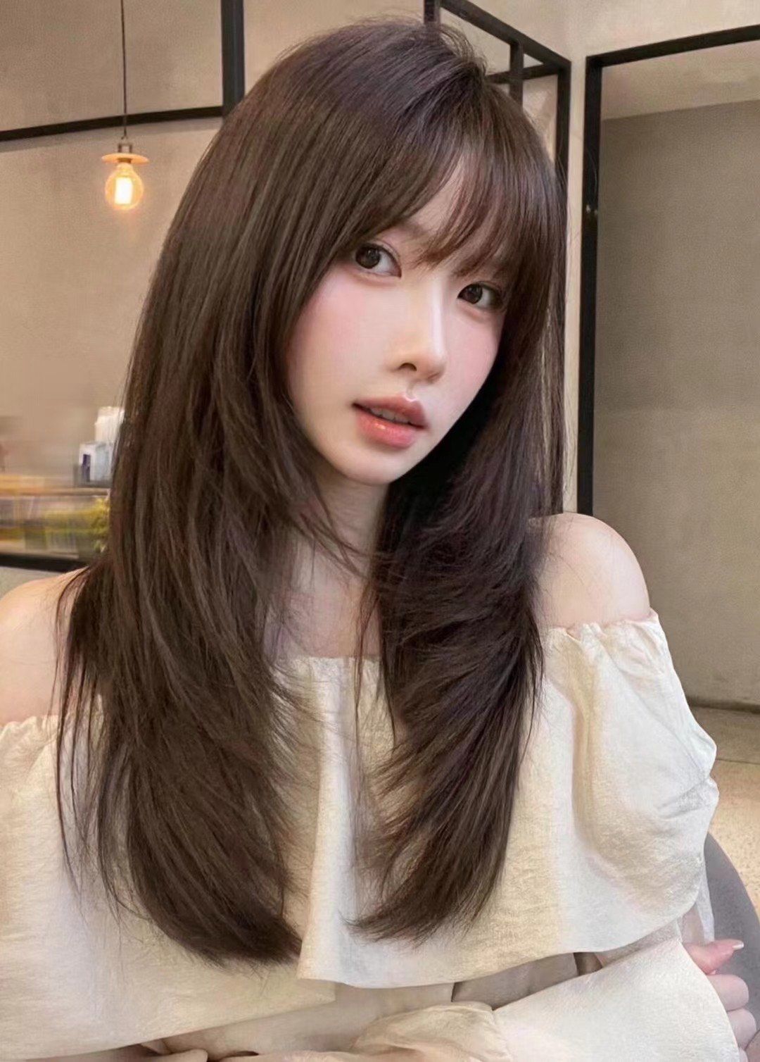 柔和发色温柔满分中长发