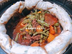 豆角烀饼锅-满兴咱妈烀饼铁锅炖(兰州北街店)