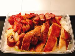 烧腊双拼饭-玫瑰苑烧腊饭店