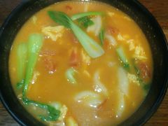 番茄鸡蛋面疙瘩-张果佬年糕卷(科巷店)