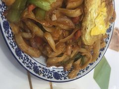 红烧牛肉炒刀削-清真老马牛肉拉面馆(上海路店)