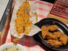 肉松奶油大油条-在老街·淮安大排档·甜麻干煸龙虾·烧烤(河下古镇店)