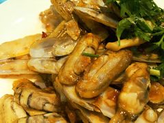 辣炒蚬子-蓝色海岸海景餐厅(仙螺岛店)