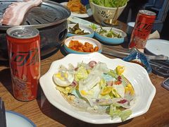 -明洞阿姨·韩式酱蟹烤肉·创意料理(三元桥店)