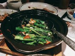 芥兰苗啫鲜鱿-大榕树下顺德菜(融创茂店)