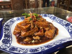 红烧毛豆腐-徽州美食(三十年老店)