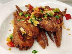 椒盐鸭头-畲乡一品鱼府土菜馆