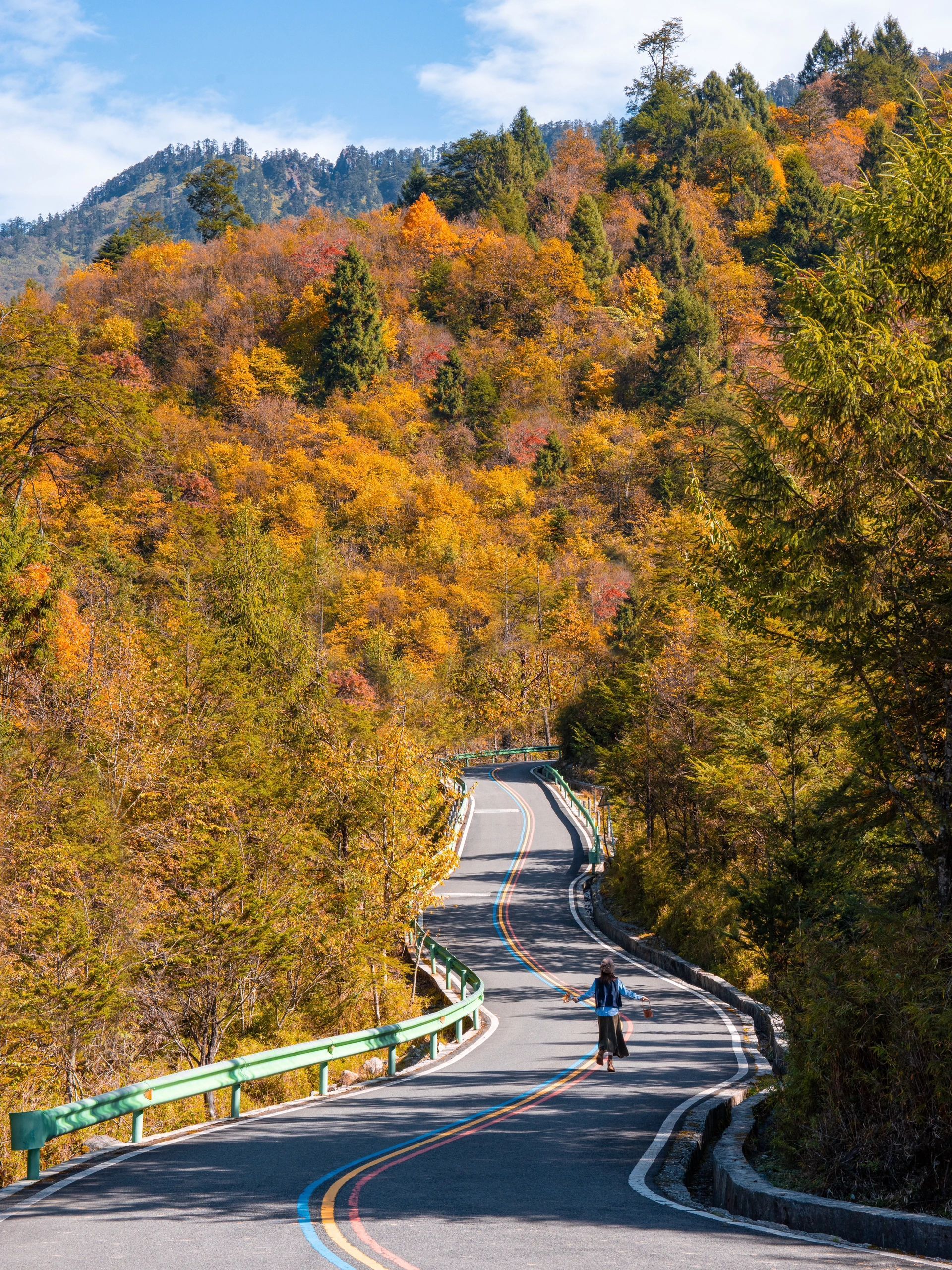 二郎山喇叭河,秋日秘境🍂无痛徒步赏仙境