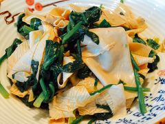 陕南豆衣拌菠菜-秦香阁·西北家常菜(徐汇日月光中心店)