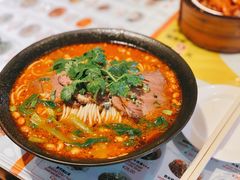香辣牛展面-古井假日酒店-古井面馆•淮上豆府(长江东路店)