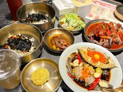 -草家酱蟹炭火烤肉店(珲春南路二店)
