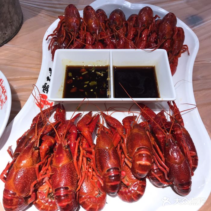 霸王虾·麻辣小龙虾(鹭洲里店)清蒸蘸水虾图片