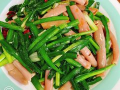 韭菜炒海肠-崴海渔村(虹梅路店)