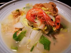 腐皮青菜-老头儿油爆虾·1987杭州烟火味(湖滨银泰in77D区店)