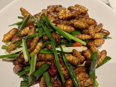 油爆金丝蛹-东方饺子王(工农总店)
