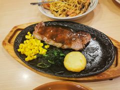 黑胡椒酱浇烤鸡排-萨莉亚意式餐厅(星海广场店)