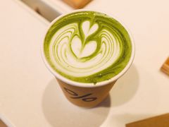 抹茶拿铁-% Arabica阿拉比卡咖啡烘焙工坊