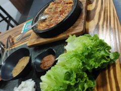 铁板豆腐-星火东北碳火烤肉(华大店)