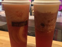 满杯红柚-喜茶(上海正大广场店)