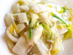 黄芽菜炒年糕-新南华大酒店(长寿店)