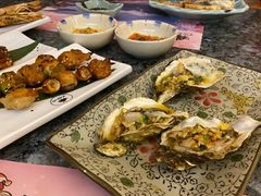 烤生蚝-大渔铁板烧(中山路八佰伴店)