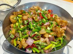 干锅肥肠-澎湖湾农家菜(八一路楚天府店)